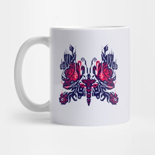 Culture art meet Rose Mug